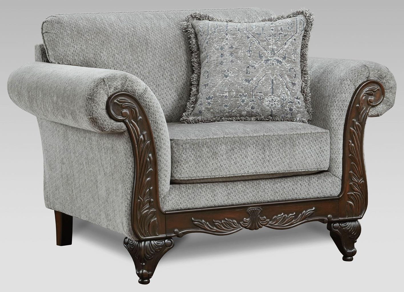 Soma emma 2025 upholstered swivel armchair